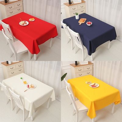 Modern Washable Table Cloth for Wedding Fabric Rectangular and Round Dining Tables