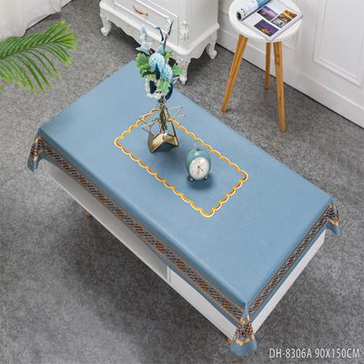 Rectangle Custom PVC Table Cloth Cover Roll for Oil Proof and Waterproof Protection