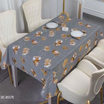 Nonwoven Direct Oil Proof Washable Table Cover for White Wedding Reception Party