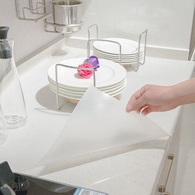 Contemporary Flat Dots Reusable Shelf Liner for Cabinet Mat and Drawer Anti-slip Design