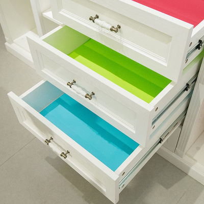 Contemporary Flat Dots Reusable Shelf Liner for Cabinet Mat and Drawer Anti-slip Design