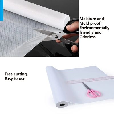 Sustainable Ribs Pattern Anti Slip Tray Liner for Kitchen Cabinet Drawer Wardrobe Shelf