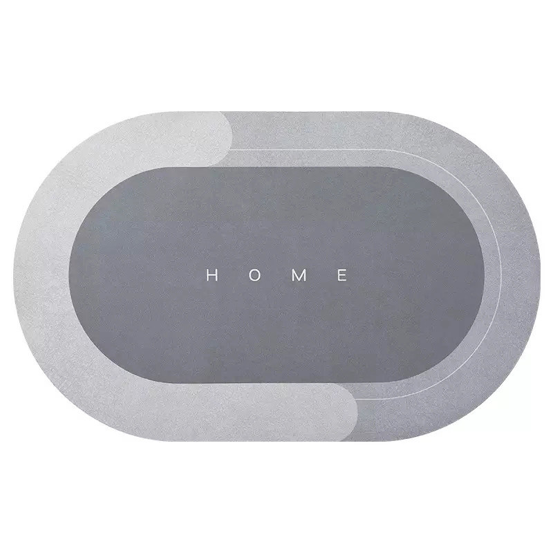CLASSIC Design Style Bath Tub Waterproof Easy Dry Diatomite Shower and Bathroom Mats Accessory Thin 0.2 0.4