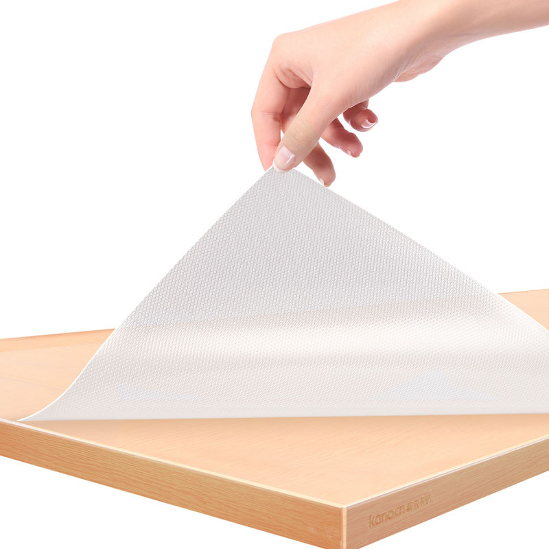Transparent Shelf Liner for Refrigerator Shelves Durable and Safe Pure EVA Material
